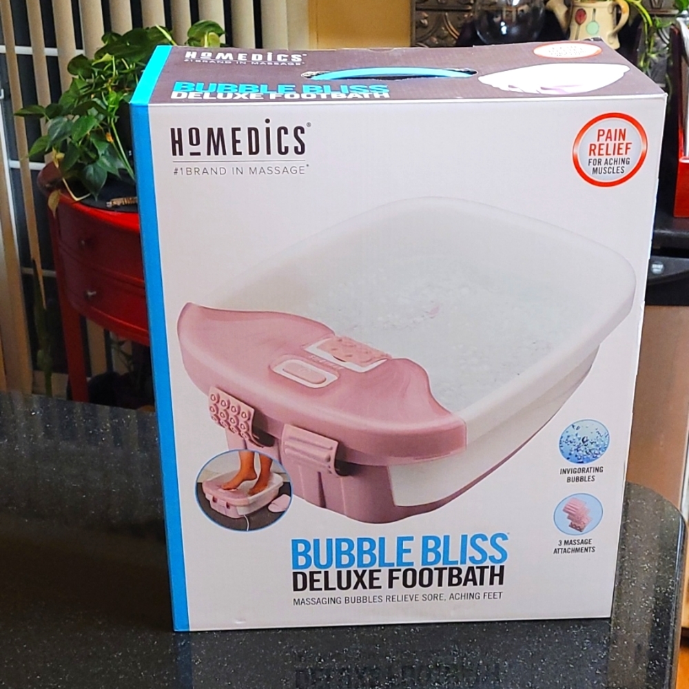 Homedics Deluxe Foot Bath